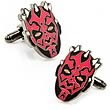 Star Wars Darth Maul Head Cufflinks